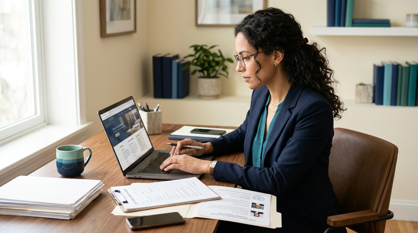 Client verifying law firm credentials beyond online star ratings